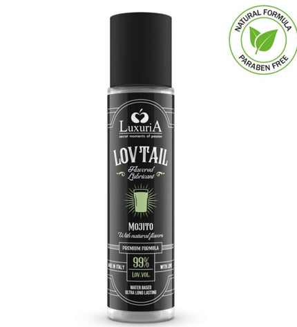 INTIMATELINE - LUBRIFIANT LOVTAIL BASE D'EAU LUXURIA MOJITO 60 ML by INTIMATELINE LUXURIA