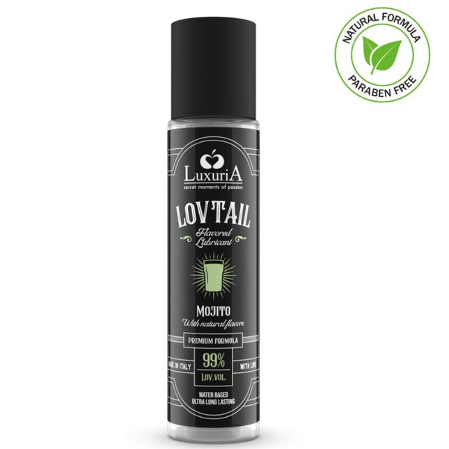 INTIMATELINE - LUBRIFIANT LOVTAIL BASE D'EAU LUXURIA MOJITO 60 ML by INTIMATELINE LUXURIA