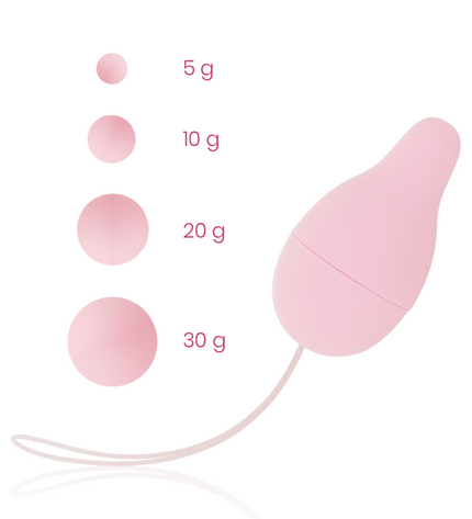 OHMAMA - SYSTÈME DE POIDS KEGEL POUR DÉVELOPPEUR DU PLANCHER PELVIEN by OHMAMA SET