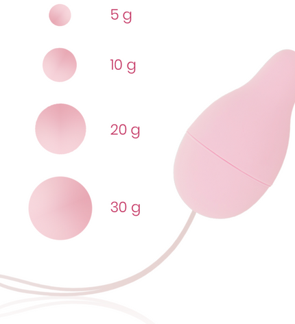 OHMAMA - SYSTÈME DE POIDS KEGEL POUR DÉVELOPPEUR DU PLANCHER PELVIEN by OHMAMA SET