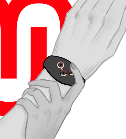 WATCHME - MONTRE À TÉLÉCOMMANDE À TECHNOLOGIE SANS FIL JET ET CUIVRE by WATCHME