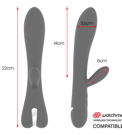 BRILLY GLAM - ERIK VIBROMASSEUR + TÉLÉCOMMANDE WATCHME by BRILLY GLAM