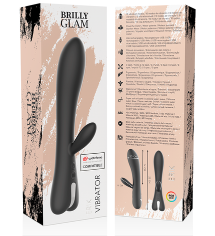 BRILLY GLAM - ERIK VIBROMASSEUR + TÉLÉCOMMANDE WATCHME by BRILLY GLAM