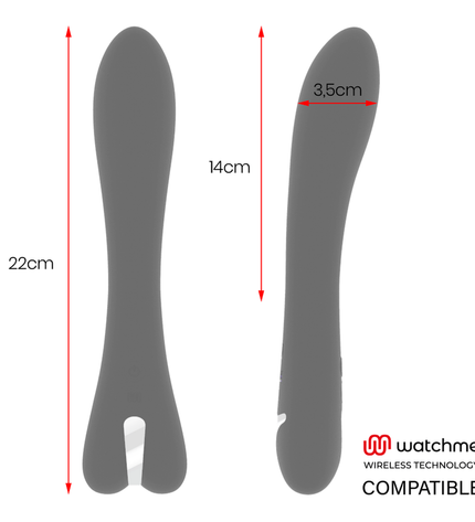 BRILLY GLAM - RYAN VIBROMASSEUR + TÉLÉCOMMANDE WATCHME by BRILLY GLAM