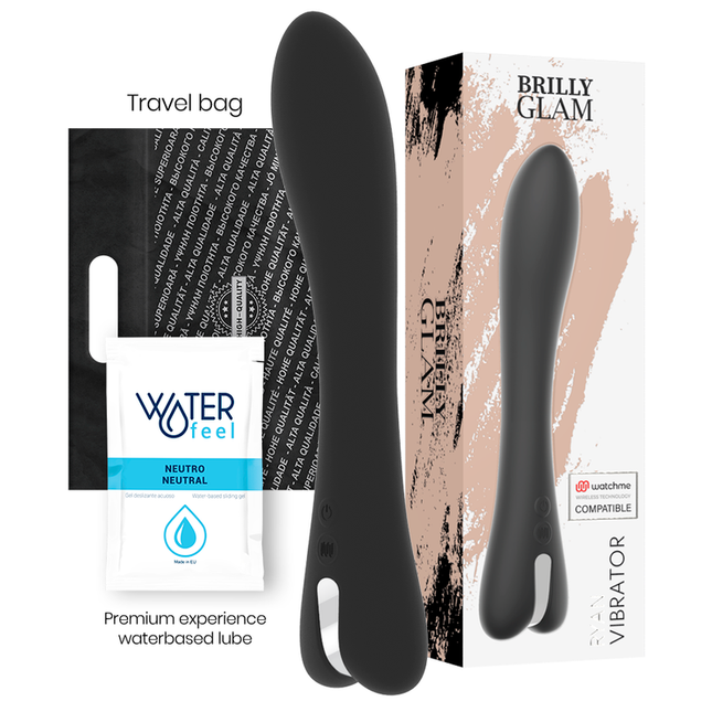 BRILLY GLAM - RYAN VIBROMASSEUR + TÉLÉCOMMANDE WATCHME by BRILLY GLAM