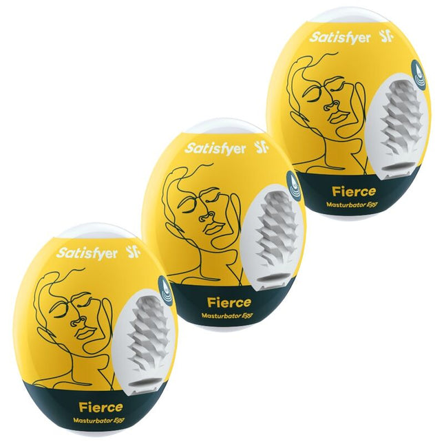 SATISFYER - 3 OEUFS MASTURBATEURS FIERCE by SATISFYER EGGS