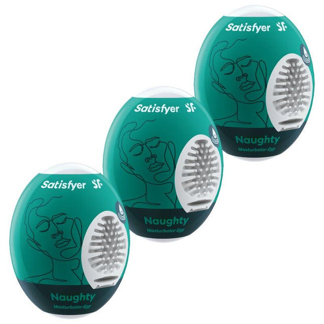 SATISFYER - 3 OEUFS MASTURBATEURS NAUGHTY by SATISFYER EGGS