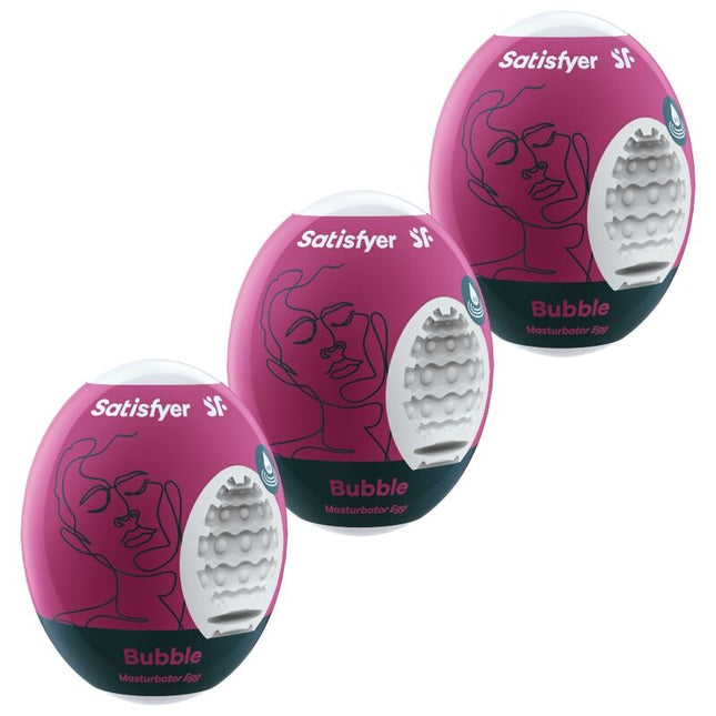 SATISFYER - 3 OEUFS MASTURBATEURS BUBBLE by SATISFYER EGGS
