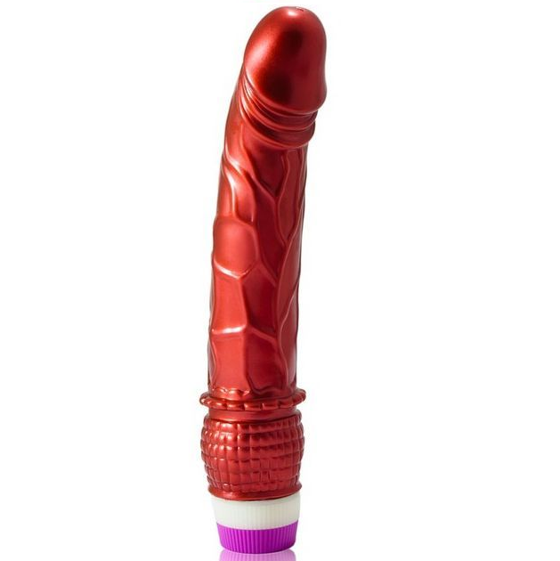 BAILE - VIBRATEUR RÉALISTE ROUGE 23 CM - Concombre Boutique