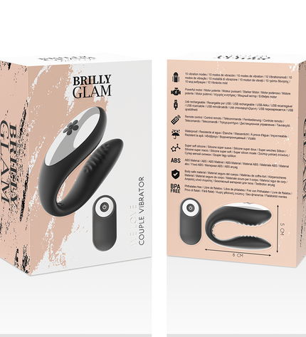 BRILLY GLAM - NOUS AIMONS LES PARTENAIRES TÉLÉCOMMANDE NOIRE by BRILLY GLAM