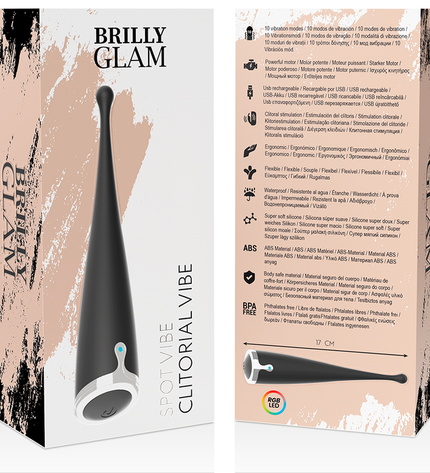 BRILLY GLAM - SPOT VIBE CLITORIAL NOIR by BRILLY GLAM
