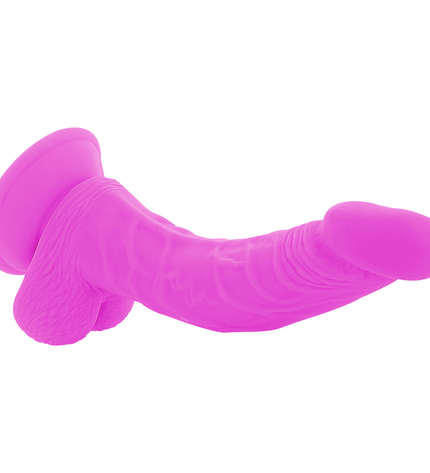 DIVERSIA - DILDO VIBRANT FLEXIBLE VIOLET 21.5 CM -O- 4.5 CM by DIVERSIA