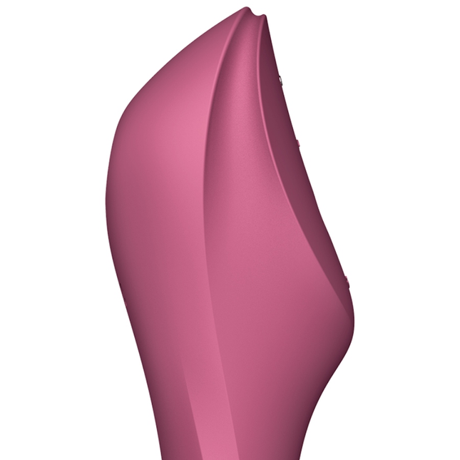 SATISFYER - STIMULATEUR ET VIBRATEUR CURVY TRINITY 3 ROUGE by SATISFYER AIR PULSE