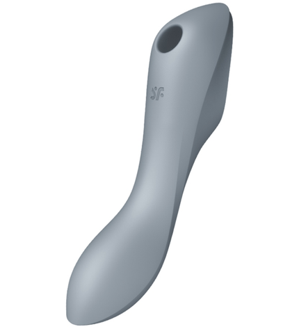 SATISFYER - STIMULATEUR ET VIBRATEUR CURVY TRINITY 3 GRIS by SATISFYER AIR PULSE
