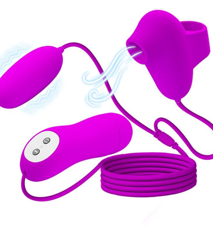 PRETTY LOVE - BULLET VIBRANT ET VENTOUSE by PRETTY LOVE