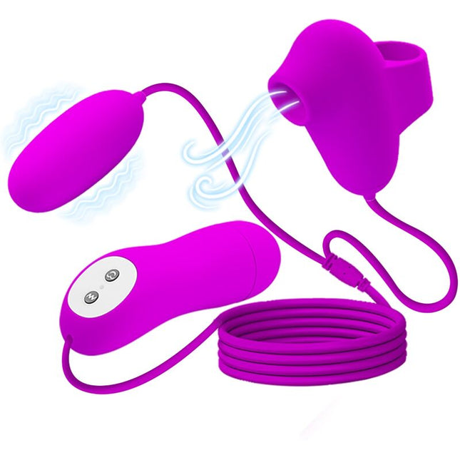 PRETTY LOVE - BULLET VIBRANT ET VENTOUSE by PRETTY LOVE