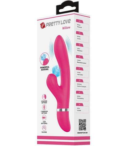 PRETTY LOVE - VIBRATEUR ET ASPIRATION WILLOW RABBIT by PRETTY LOVE