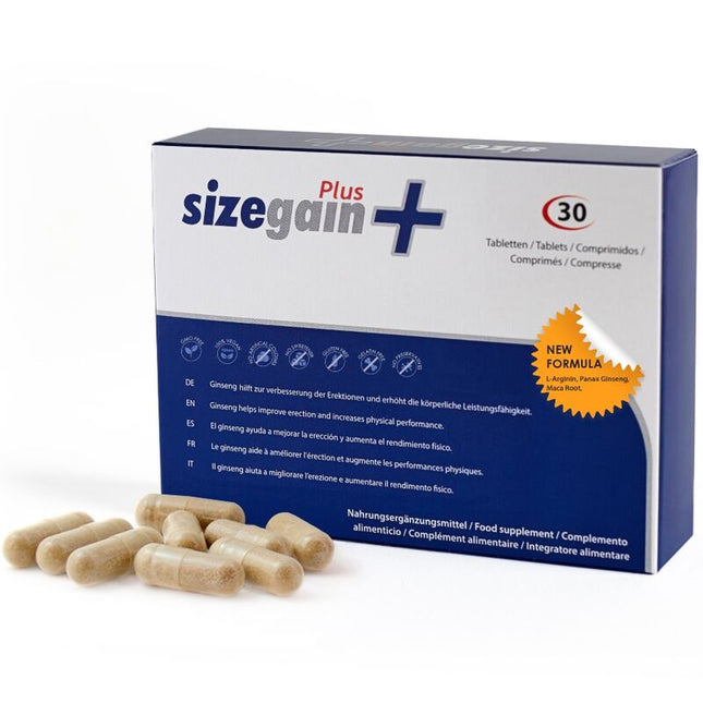 500 COSMETICS - PILULES SIZEGAIN PLUS POUR AGRANDIR LE PÉNIS - Concombre Boutique