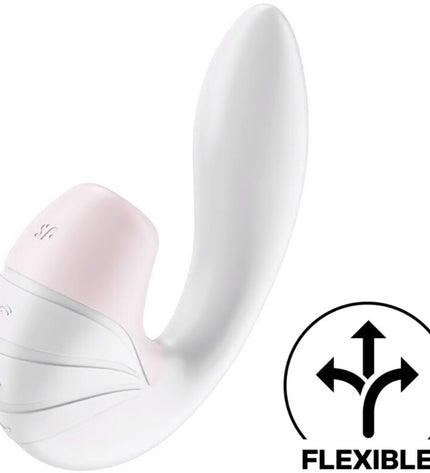SATISFYER - SUPERNOVA AIR PULSE STIMULATEUR ET VIBRATION BLANC by SATISFYER AIR PULSE