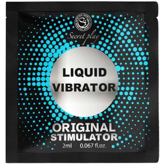 SECRETPLAY - VIBRATEUR LIQUIDE STIMULATEUR UNISEXE 2 ML - Concombre Boutique