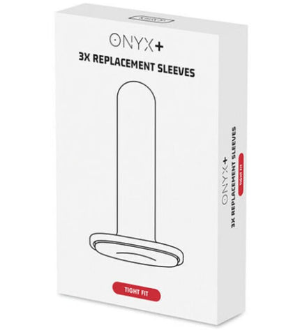 KIIROO - ONYX+ HOUSSE DE REMPLACEMENT 3 UNITÉS - AJUSTEMENT SERRÉ by KIIROO