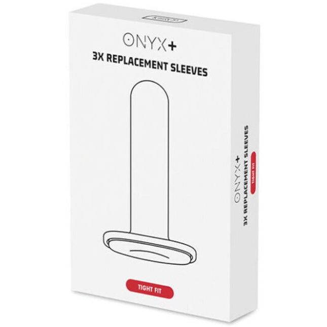 KIIROO - ONYX+ HOUSSE DE REMPLACEMENT 3 UNITÉS - AJUSTEMENT SERRÉ by KIIROO