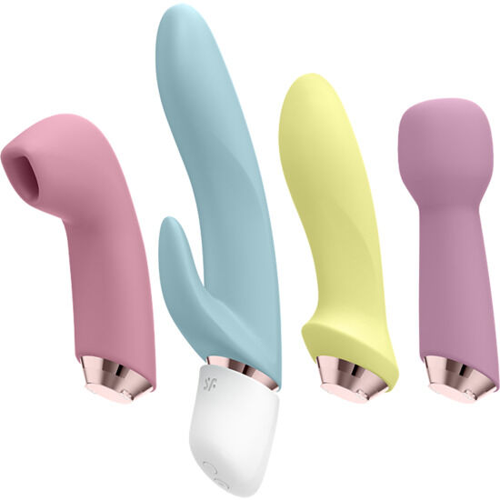 SATISFYER - MARVELOUS FOUR ENSEMBLE VIBRATEUR ET AIR PULSE by SATISFYER VIBRATOR