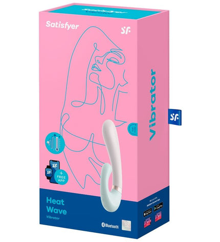 SATISFYER - APPLICATION HEAT WAVE VIBRATOR ROSE by SATISFYER CONNECT