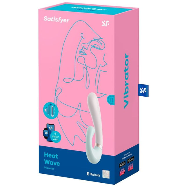 SATISFYER - APPLICATION HEAT WAVE VIBRATOR ROSE by SATISFYER CONNECT