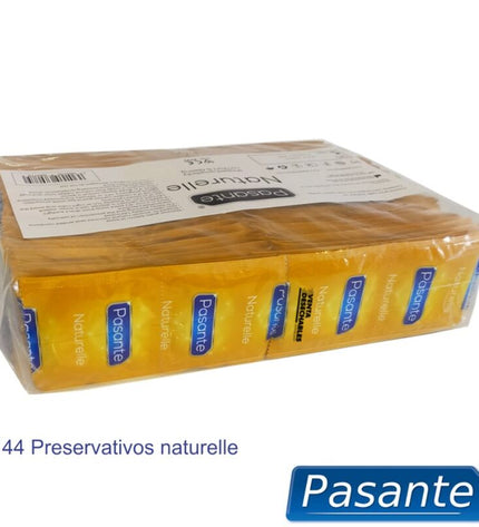 PASANTE - PRÉSERVATIFS NATURELLE SAC 144 UNITÉS by PASANTE