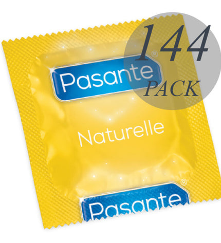 PASANTE - PRÉSERVATIFS NATURELLE SAC 144 UNITÉS by PASANTE