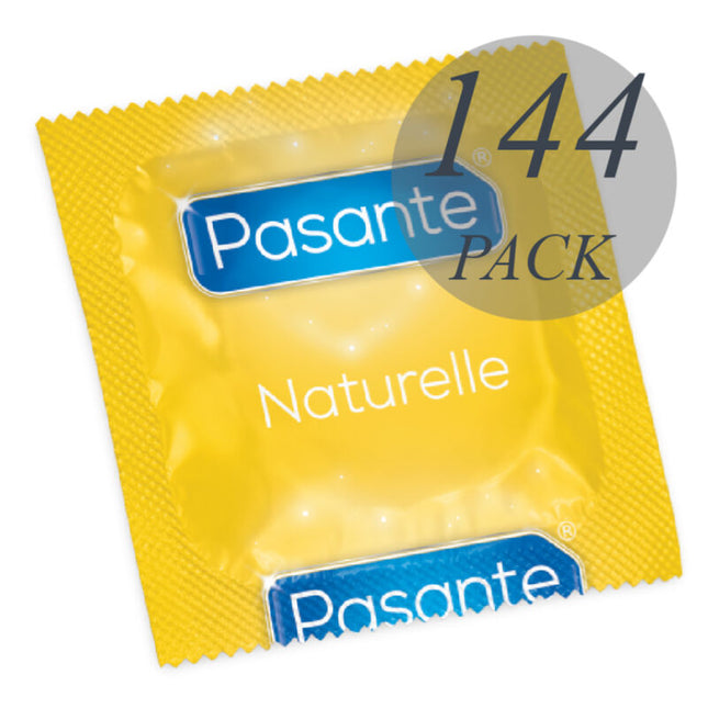 PASANTE - PRÉSERVATIFS NATURELLE SAC 144 UNITÉS by PASANTE