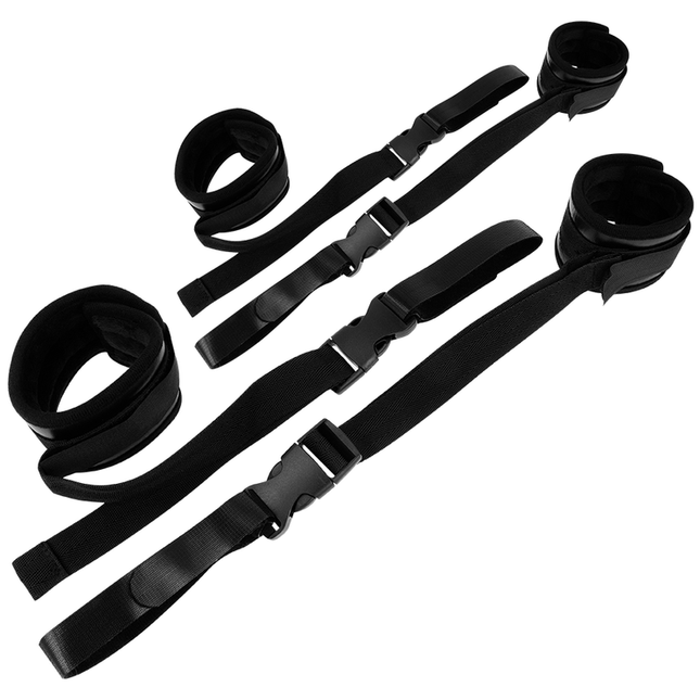 MENOTTES DE RETENUE OHMAMA FETISH NYLON ET VELCRO by OHMAMA FETISH