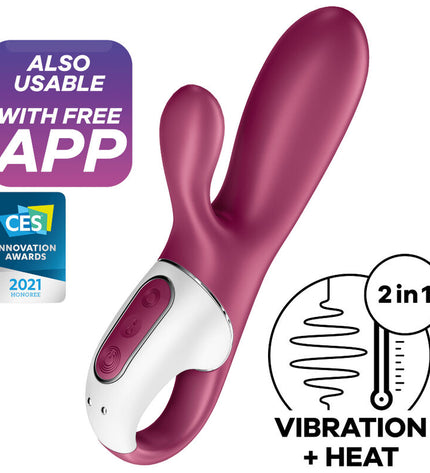 SATISFYER - VIBRATEUR POINT G HOT BUNNY by SATISFYER CONNECT