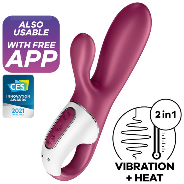 SATISFYER - VIBRATEUR POINT G HOT BUNNY by SATISFYER CONNECT