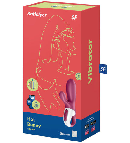 SATISFYER - VIBRATEUR POINT G HOT BUNNY by SATISFYER CONNECT