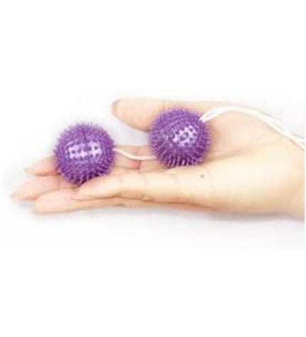 BAILE - BALLES TEXTURÉES VIOLET PROFONDEMENT PLAISIR 3.60 CM by BAILE STIMULATING