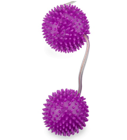 BAILE - BALLES TEXTURÉES VIOLET PROFONDEMENT PLAISIR 3.60 CM by BAILE STIMULATING