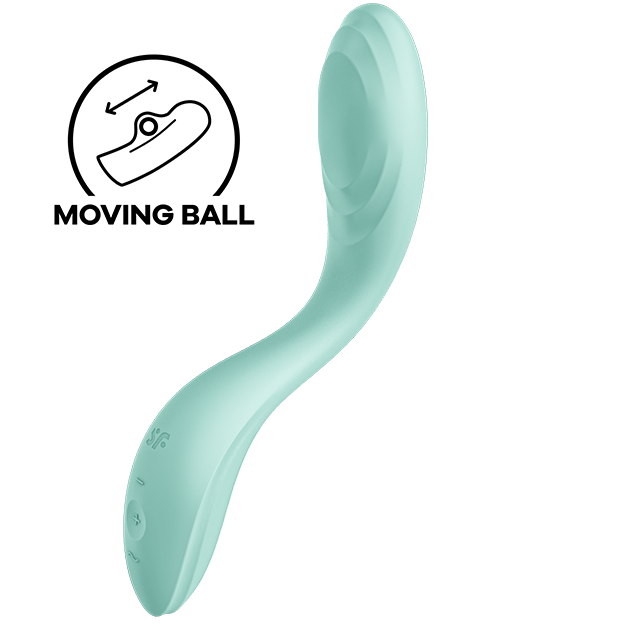 SATISFYER - VIBRATEUR SPOT G RRROLLING PLEASURE VERT by SATISFYER VIBRATOR