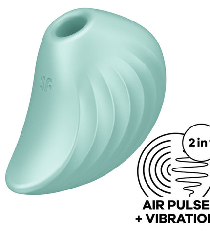 SATISFYER - STIMULATEUR ET VIBRATEUR PEARL DIVER VERT by SATISFYER AIR PULSE