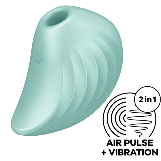 SATISFYER - STIMULATEUR ET VIBRATEUR PEARL DIVER VERT by SATISFYER AIR PULSE