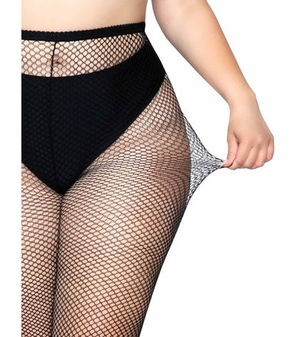 LEG AVENUE - COLLANTS RÉSILLE GRANDE TAILLE by LEG AVENUE HOSIERY