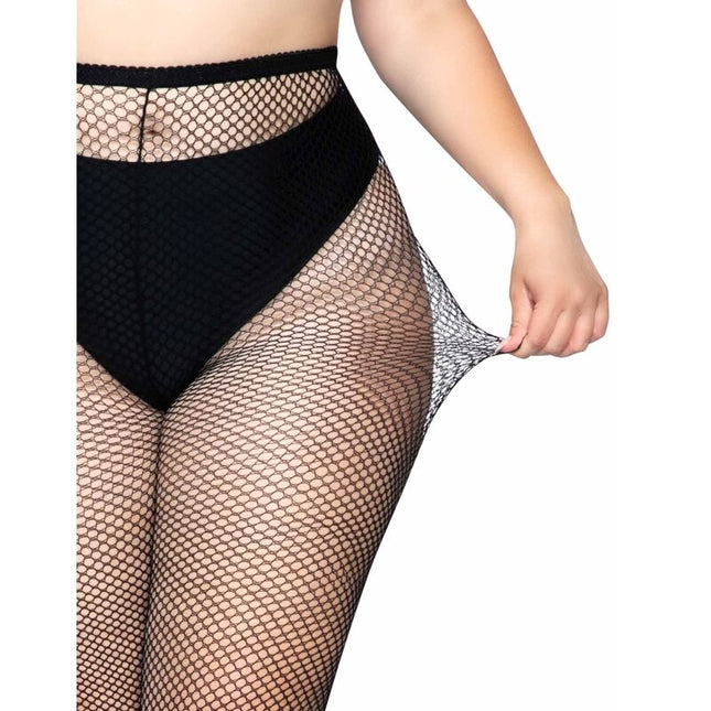 LEG AVENUE - COLLANTS RÉSILLE GRANDE TAILLE by LEG AVENUE HOSIERY
