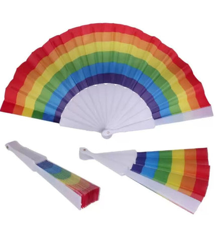 PRIDE - ÉVENTAIL EN TISSU DRAPEAU LGBT by PRIDE