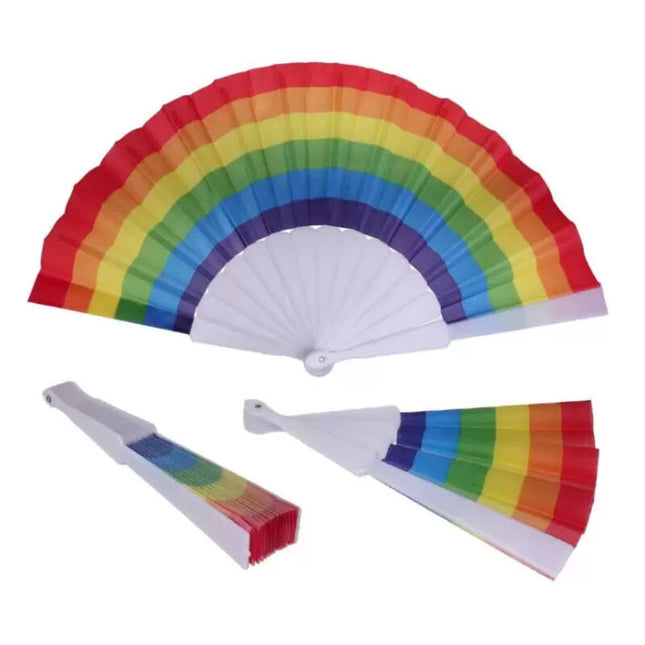 PRIDE - ÉVENTAIL EN TISSU DRAPEAU LGBT by PRIDE