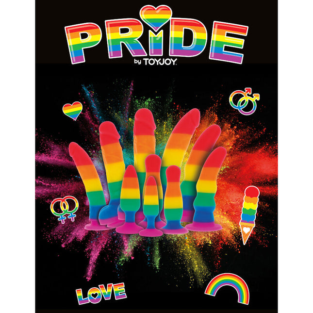 PRIDE - DRAPEAU LGBT PLUG TWINK 8.5 CM by PRIDE