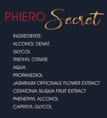 500 COSMETICS - PHIERO SECRET COMBINAISON NATURELLE SANS ODEUR D''HORMONES SEXUELLES FÉMININES 15 ML by 500COSMETICS
