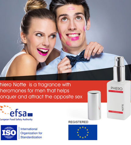 500 COSMETICS - PARFUM PHIERO NOTTE AUX PHÉROMONES POUR HOMME - Concombre Boutique