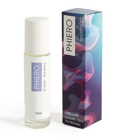 500 COSMETICS - PHIERO NIGHT WOMAN. PARFUM AUX PHÉROMONES EN FORMAT ROLL-ON POUR FEMME - Concombre Boutique