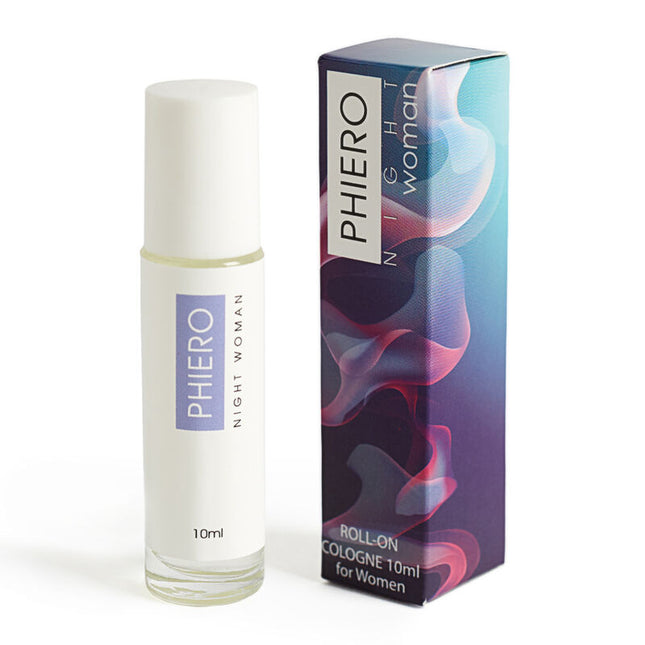 500 COSMETICS - PHIERO NIGHT WOMAN. PARFUM AUX PHÉROMONES EN FORMAT ROLL-ON POUR FEMME - Concombre Boutique